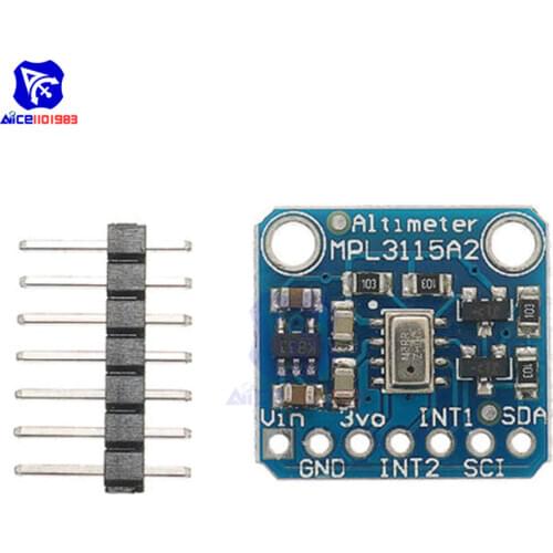 Diamore MPL3115A2 I2C Barometric Temperature Pressure Measure Altitude Sensor Module V2.0 for Arduino Breakout Board