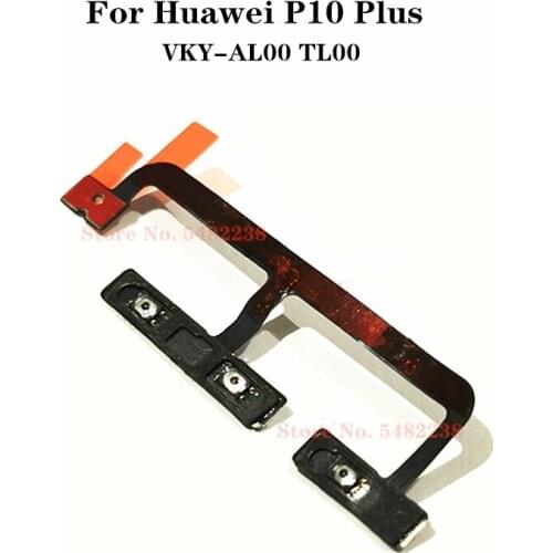 Original For Huawei P10 Plus VKY-AL00 TL00 AL00 Power ON/OFF Volume Buttons Flex Cable Switch Power Connector For Honor20pro