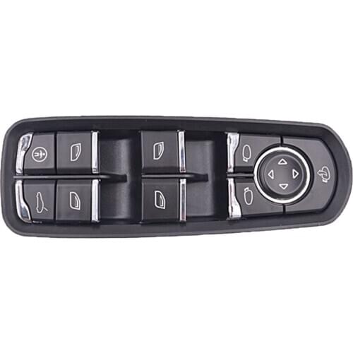 Driver Side Master Power Window Switch | for Porsche Panamera Cayenne | Replaces Part 7PP959858RDML