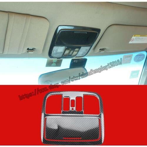 Fit For Honda Accord 2008 2009 2010 2011 2012 Carbon fiber Interior Front Reading Light Cover Trim