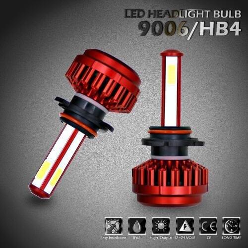 R7-HB4/9006 Highlight applies to all models 6000K 8000LM 80W IP68 waterproof 9-36V
