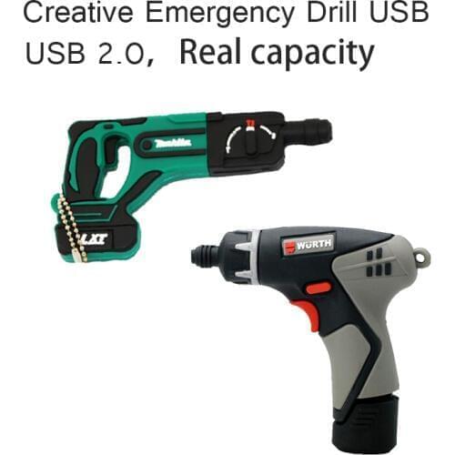 Tool Usb Flash Drive Emergency Drill/Saw Pen Drive 32GB Usb Stick 16GB Cute Mini Pendrive 4GB U Disk 8GB Flash Card Storage