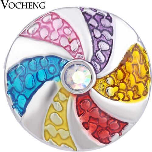 Vocheng Snap Charms Colourful 18mm Charms Jewelry Vn-1609