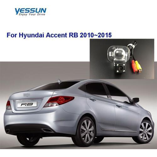 Yessun Car Rear View camera For Hyundai Accent RB 2010~2015 For Hyundai i25 Accent 4 RB 5D Sedan 2012 nightview car camera