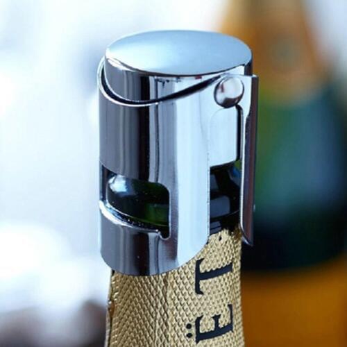 YUEWO Stainless Steel Wine Vacuum Stopper Wine Casual Party Daily Beer Lid Seal