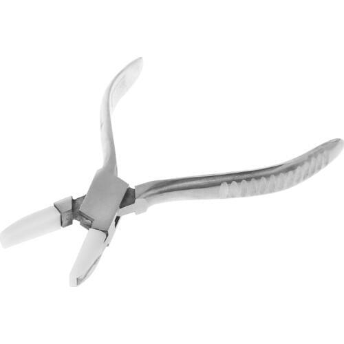 1Pc Glasses Optical Repair Pliers Stainless Steel Prevent Injury Square Head Jaw