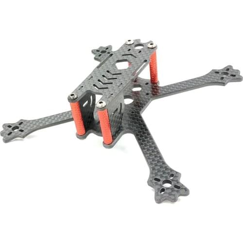 AlfaRC ATX-140 Carbon Fiber 90 degree cutting frame kit RC Drone FPV Racing Quadcopter Freestyle True X UAV F3 F4 1407 1306 3050