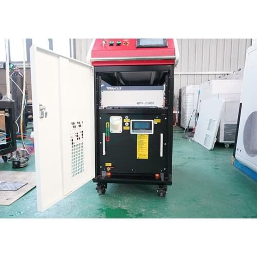 Metal fiber laser cleaning machine 1000W 200 Watt hand-held rust remover paint remover for industrial mold laser rust removal
