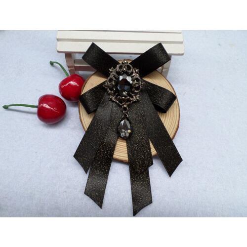 Free Shipping New fashion casual male mens all-match butterfly rhinestone brooch Korean shirt accessories BOW FEMALE WOMAN