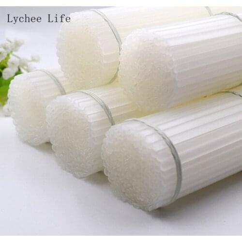 Lychee Life 24Pcs White Plastic Bra Under Wires Bra Underwires Bone 25cm For Women Underwear Dress Diy Sewing Materials