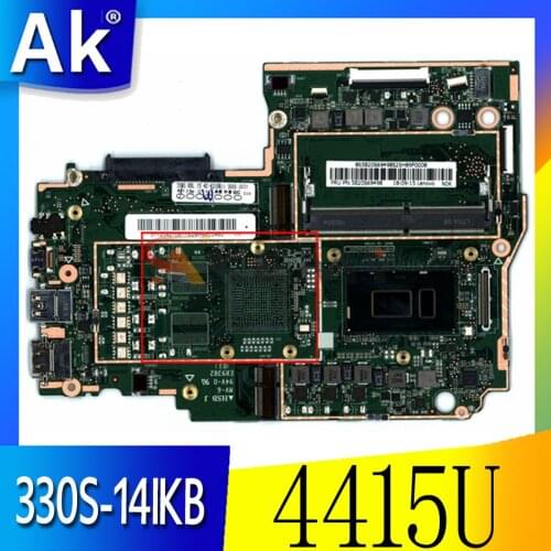Akemy For Lenovo 330S-14IKB 330S-14AST Notebook Motherboard CPU Pentium 4415U RAM 4GB DDR4 Tested 100% Working New Product