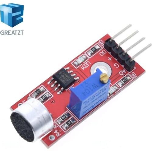 GREATZT High Sensitivity Sound Microphone Sensor Detection Module For AVR PIC KY-037