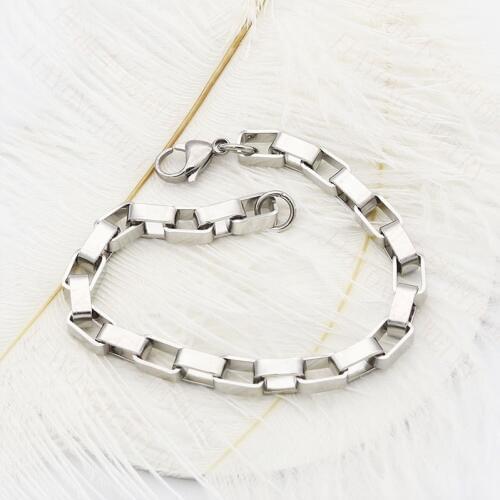 Men bracelet stainless steel Chain on hand charm bracelet jewelry hip hop rock 2020 bracelet fashion gifts for men accessories