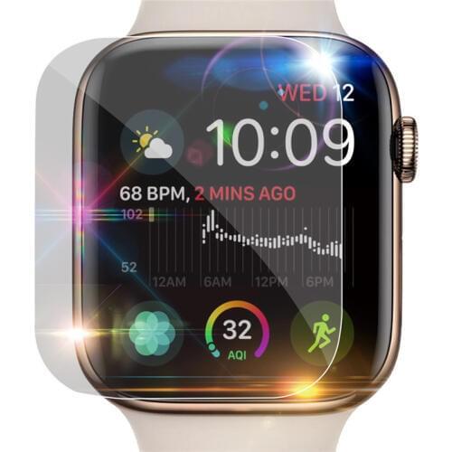 2pcs/5pcs Soft TPU Protector Film 40/44mm Full Screen Protective Film Replacement For Apple Watch 4 iWatch Series 4 Guard Cover