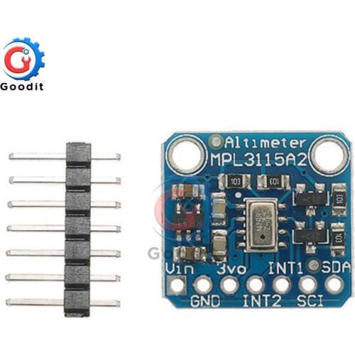 New MPL3115A2 I2C Intelligent Temperature Pressure Altitude Sensor V2.0 for Arduino