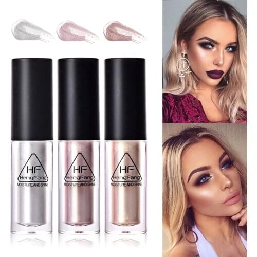 Liquid Highlighter Face Brighten Glow Shimmer Makeup Highlight Contour Facial Illuminator Brightening Waterproof Highliter