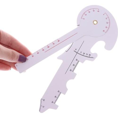 1Pcs Measure Optical Vernier PD Ruler Pupil Distance Meter Eye Ophthalmic Tool
