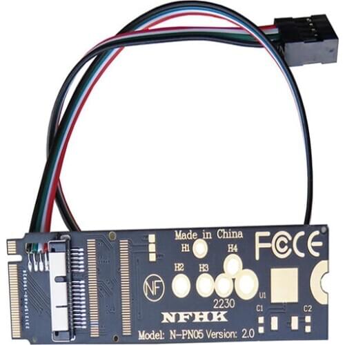 BCM94360CS2 WIFI network card to M Key PCIe x4 M.2 NGFF adapter card adapter