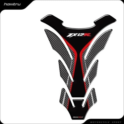 3D Motorcycle Tank Pad Protector Decal Stickers Case for Kawasaki NINJA ZX12R ZX-12R Tank