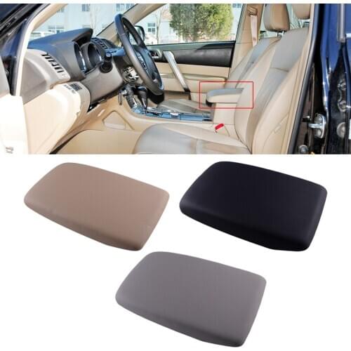 58905-0E040-C0 New Car Center Console Armrest Storage Box Lid Pad Cover Fit For Toyota Highlander 2008 2009 2010 2011 2012 2013