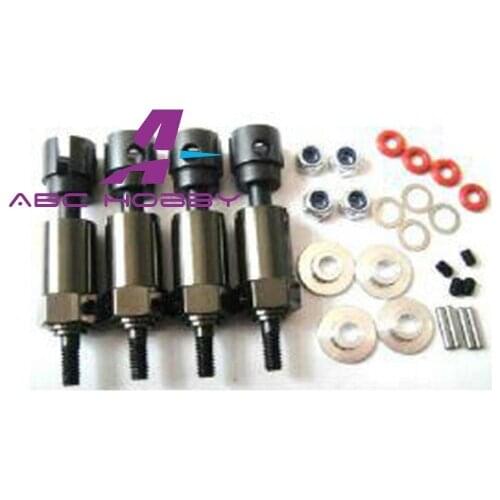 4Pcs Aluminum Wheel Hub for 1/10 scale Rock Crawler Truck