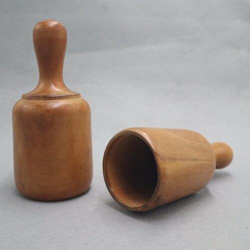 Fragrant Wood Vacuum Cupping CupTherapy Body Cupping Massage Cup Acupuncture Vacuum Cans Baguan Cups Stress Relief Health Care