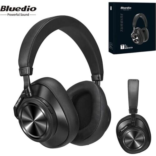 Bluedio T7 Plus Wireless Bluetooth Headphones Headset Active Noise Cancelling Bluetooth Portable Headphone for cell phones