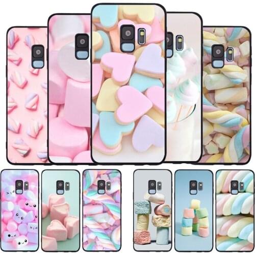 Color art marshmallow Soft phone Case For Samsung S20 S10 S9 S8 S7 edge Plus Lite For Note 8 9 10 A6 A7 A8 A9 Cover