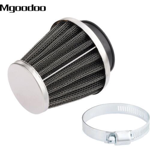 Mgoodoo 42mm Double Layer Steel Air Filter Gauze Clamp-on Air Cleaner Pods ATV Scooter Minibike Dirt Bike For Honda High Quality