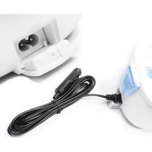 12V Electric Lunch Box Power Cord for Car use Electric Heated Lunchbox EU US Plug Power Cord Adapter for Car Home