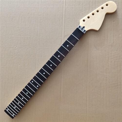 Gloss Big head 24 frets Maple guitar neck rosewood fingerboard locking nut 25.5inch