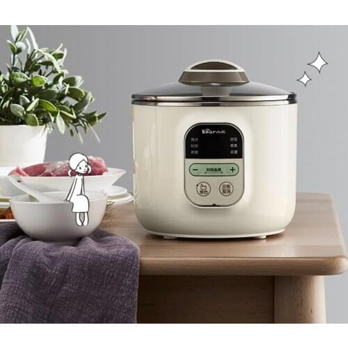 Ceramic automatic baby auxiliary food porridge soup magic electric cooker J03
