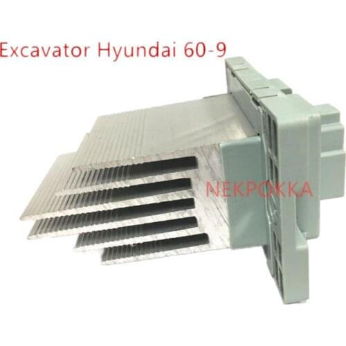 Air conditioning resistance for Excavator Hyundai 60-9,Excavator Air conditioning parts