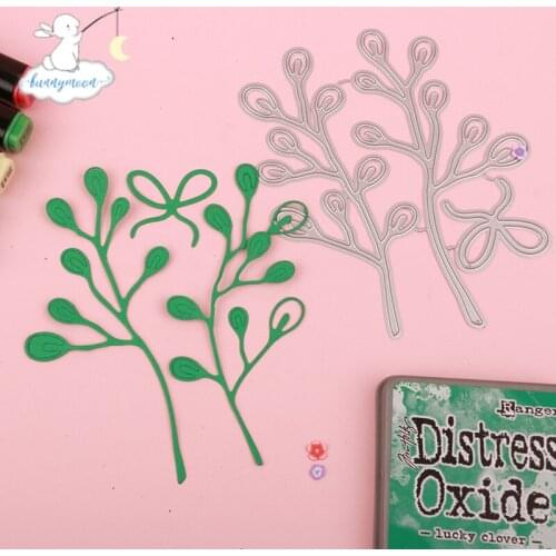 Bunnymoon Leaves2 Metal Cutting Dies 3D DIY Scrapbooking Carbon Sharp Craft Die Photo Invitation Cards Decoration