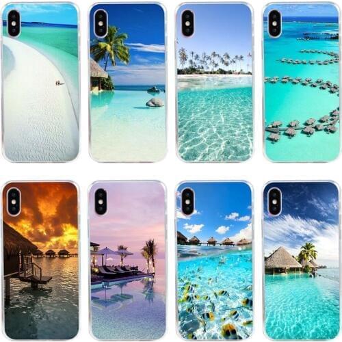 69H Tahiti Soft Silicone Tpu Cover phone Case for iphone 5 5s se X XR XS Max case