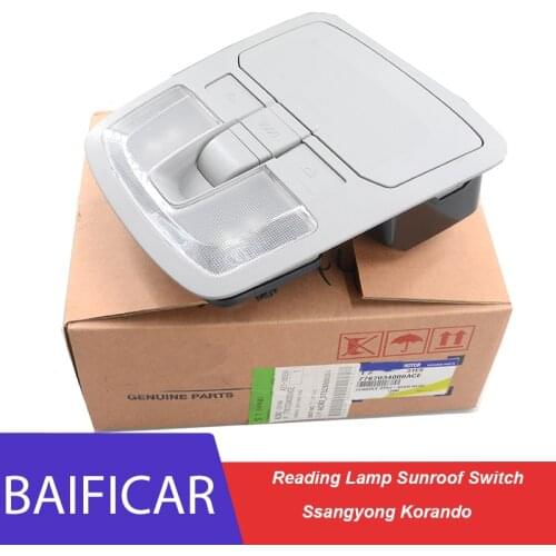 Baificar Brand New Genuine Dome Light Reading Lamp Sunroof Switch Car Glasses Case 7767034000ACE For Ssangyong Korando