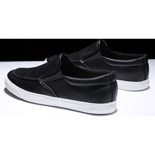 Brand New High Quality Men Casual Shoes Fashion Flat Walking Shoes slip on Boy Shoes Mens driving shoes buty meskie X6-55