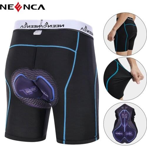 NEENCA Unisex Cycling Shorts 2021 Pro Bike Team Summer Cycling Short Tights Bicycle MTB Road Bike Trousers Breathable 5D Gel Pad