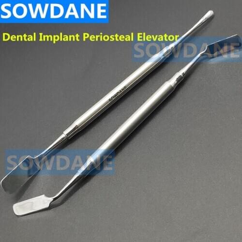 Dental Implant Periosteal Elevator for Reflecting and Retractor Dental Scaler Seperator Tool Dentist Retractor Double Ends