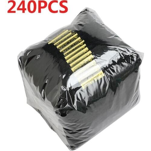240PCS White Black Color Embroidery Thread Cross Stitch Thread For DIY Homemade Craft Sewing Accessories