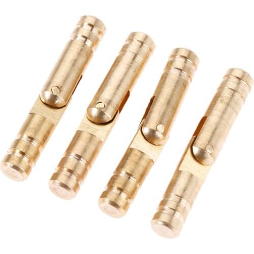 4pcs Invisible Concealed Barrel Hinge Jewelry Wood Boxes Door Hinges Antique Furniture Hardware