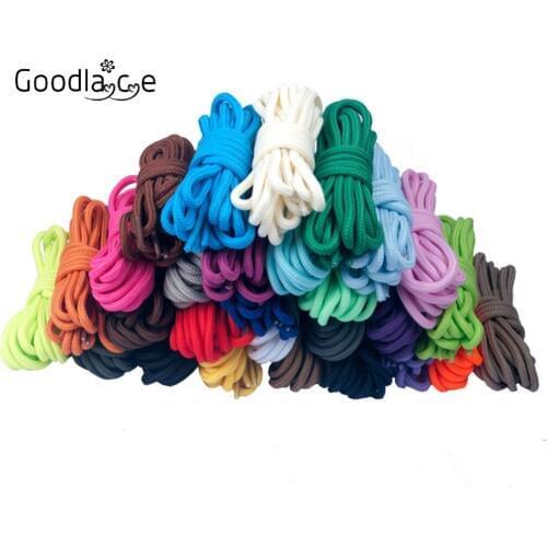 71"/180cm Round Shoelaces Shoelace Shoe Laces Cord Ropes Shoe Strings for Martin Boots Sport Shoes