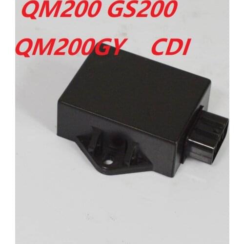 Motorcycle QM200 GS200 QM200GY digital ignition CDI unit for QINGQI 200cc QM GS 200 electric spare parts 8 pin