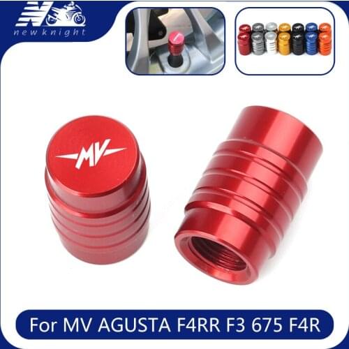 For MV AGUSTA F4RR F3 675 F4R BRUTALE 920 BRUTALE RR 1090 F3 800 BRUTALE 1090 RR Brutale 800 CNC Motorcycle Tire Valve Stem Caps