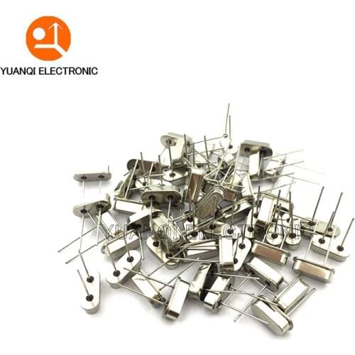 Hc-49s DIP Crystal Oscillator electronic Kit resonator ceramic quartz resonator 7values X 5PCS 32.768K 6 8 10 12 11.0592 16MHZ