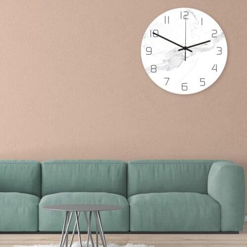 Antique Fashion Wall Clock Silent Light Nordic Oversizes Wall Clock Novelty White Vintage Wanduhr Home Decor BY50GZ