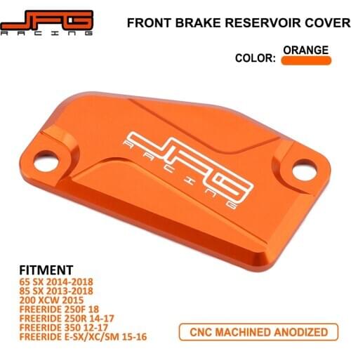 Motorcycle CNC Front Brake Reservoir Cylinder Cover For KTM SX65 14-18 SX85 13-18 XCW200 2015 FREERIDE 250F 250R 350 E-SX XC SM