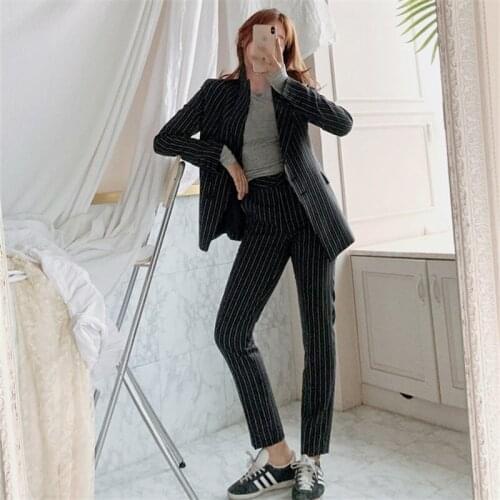 New arrival fashion women pencil pant slim suit comfortable high quality work style vintage elegant sexy office lady pant suits