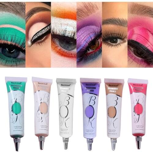 6 Colors Eye Shadow Primer Concealer Base Makeup Hold Make Up Long Lasting Waterproof And Sweat Eye Primer Eyeshadow Cosmetics