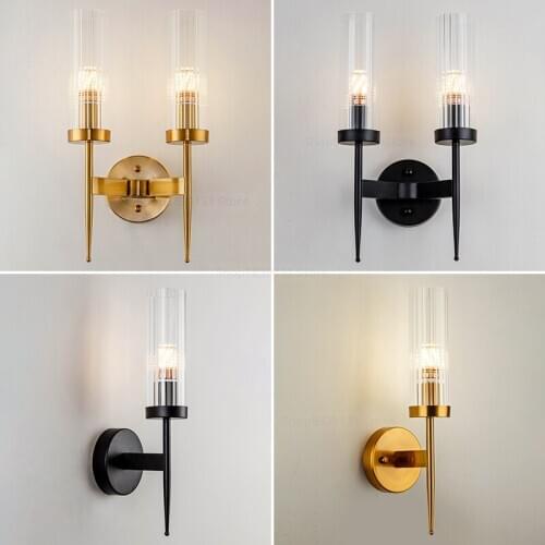 Nordic Modern Simple Wall Lamps Bedside Sconce Dining Living Room Kitchen Stair Wall Lights for Home LED Decor Light Fixtures